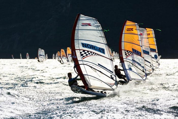 Jugendweltmeisterschaften im Windsurfen BIC Techno 293 Events  