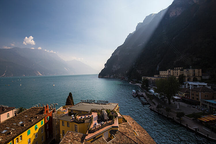 From water to light bulbs. The hydroelectric plant in Riva del Garda Garda Stories Garda Trek Outdoor  