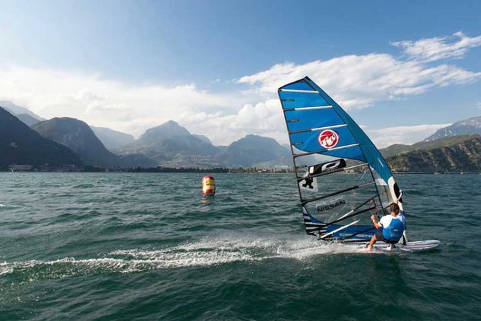 Windsurfschule mit Bruno Martini, Ambassador von Garda Trentino. Events  