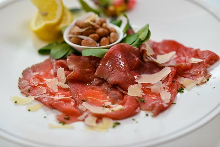 Carne salada, a typical dish of Lake Garda Trentino Food and wine Most Popular Articles  