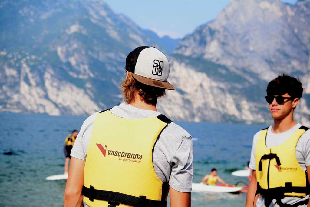 Windsurfing with a champion at Lake Garda Trentino Outdoor  